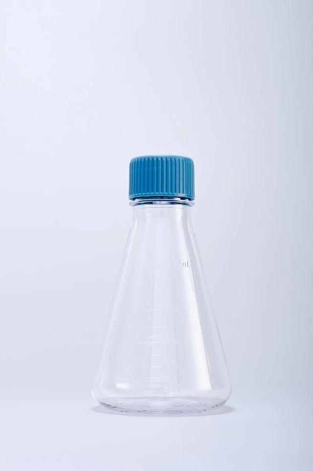 IVT LabFlow 500ml Erlenmeyer flasks with vent cap, PETG, ste