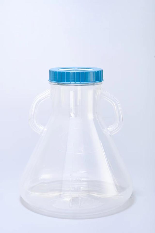 IVT LabFlow 5000ml Erlenmeyer flasks with vent cap, PETG, st