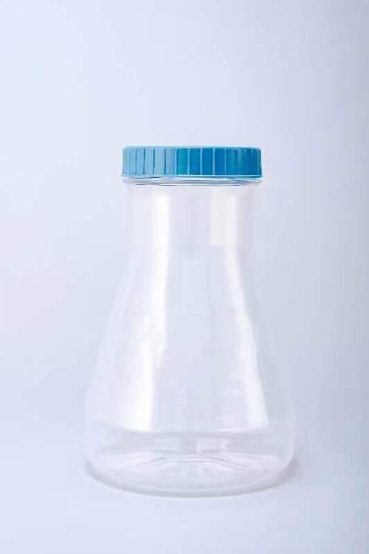 IVT LabFlow 3000ml Erlenmeyer flasks with vent cap, PETG, st