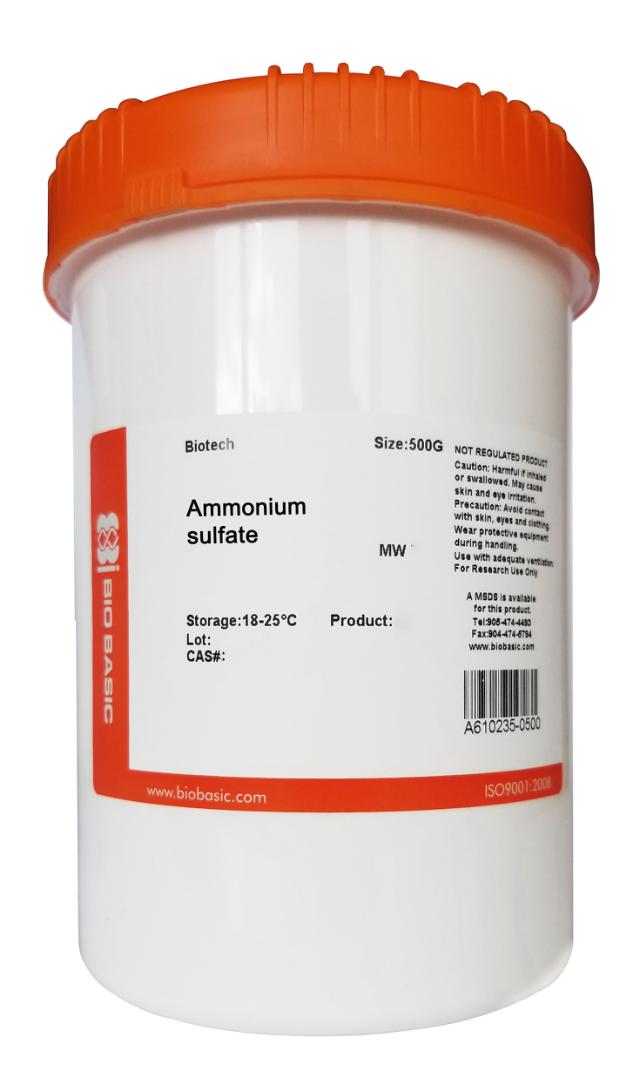 Bio Basic Ammonium sulfate 500g Ultra Pure [7783-20-2]